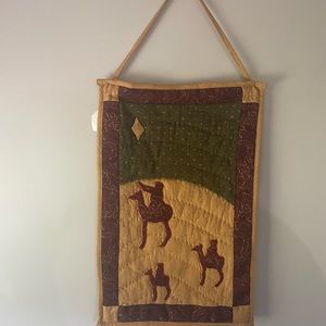 A Victorian Heart Quilted Holiday Wall Hanging NWOT